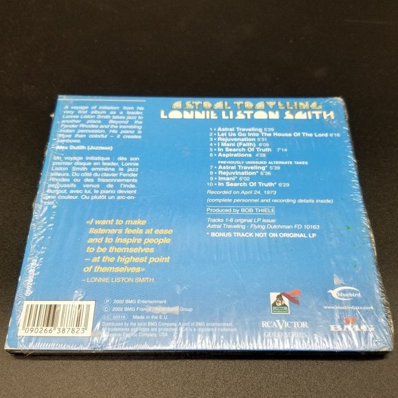 Lonnie Liston Smith Music CD Astral Traveling Import Jazz Piano Bob Thiele Bonus - Picture 3 of 12